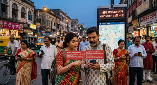 Nationwide Drill Sends Test Alerts to Phones Across India