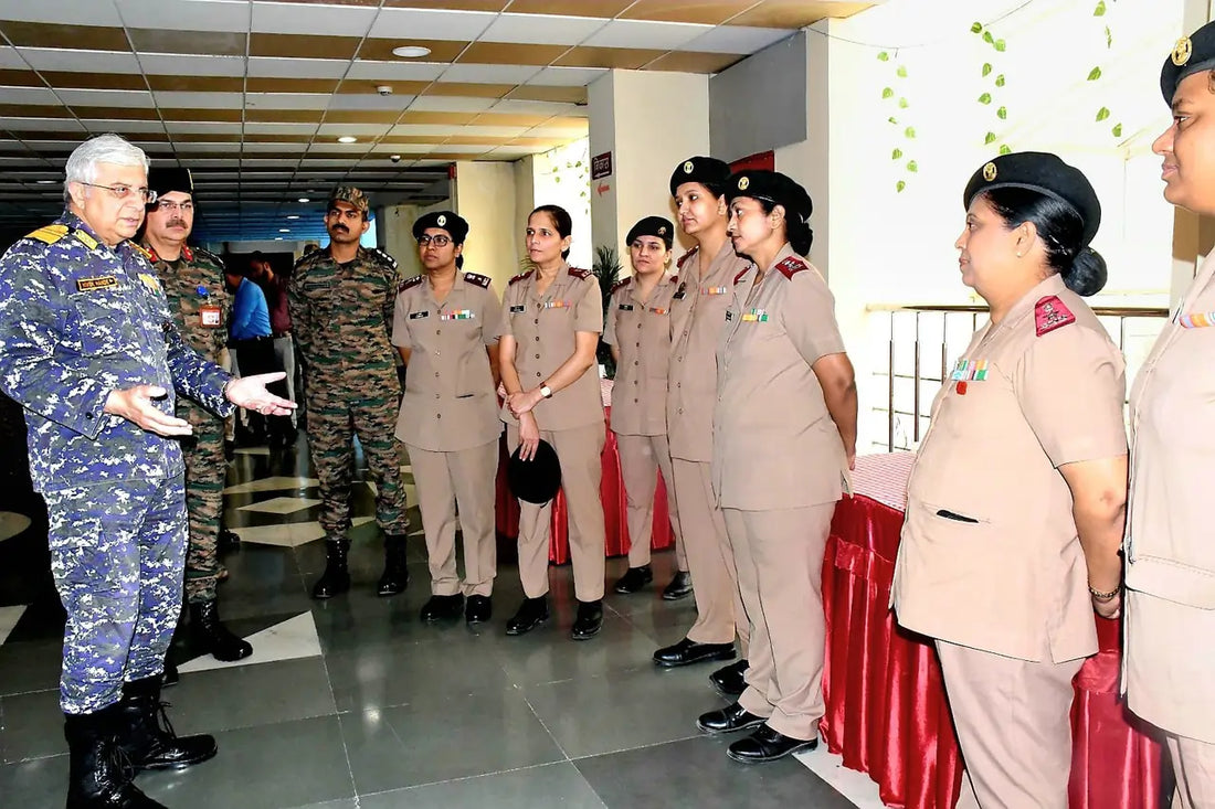 Surgeon Vice Admiral Vivek Hande Reviews Advanced Healthcare Facilities at Military Hospital Jammu