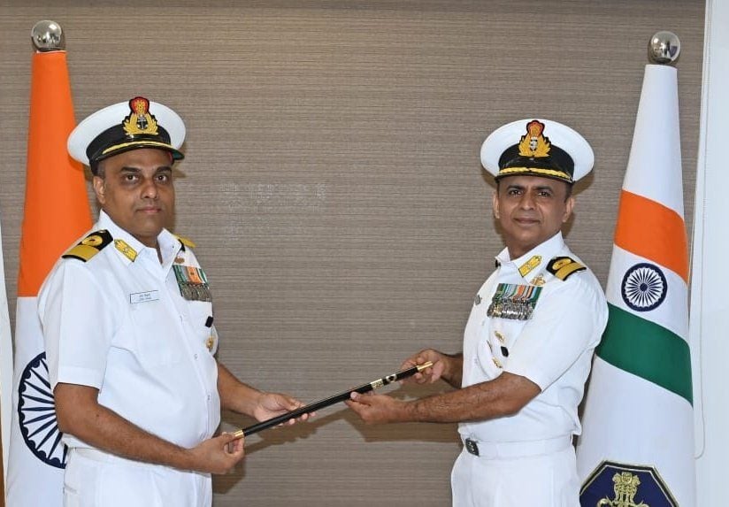 Commodore Varghese Mathew Assumes Command as Naval Officer-in-Charge of Kerala