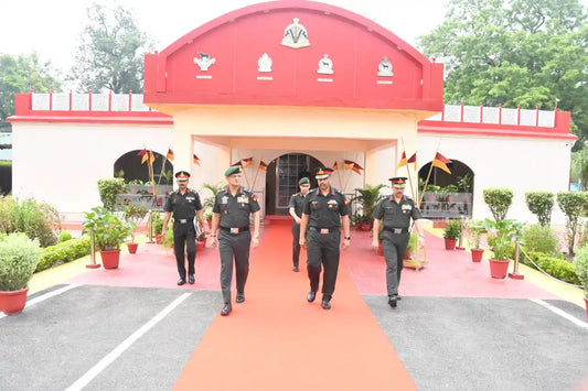 Lt Gen Prashant Srivastava Reviews RVC Centre & College’s Military Veterinary, K9 and Equine Capabilities