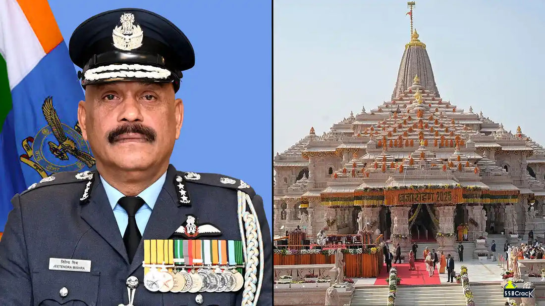 Retired Air Marshal Jeetendra Mishra Named First Full-Time CEO of Ayodhya Ram Temple Trust