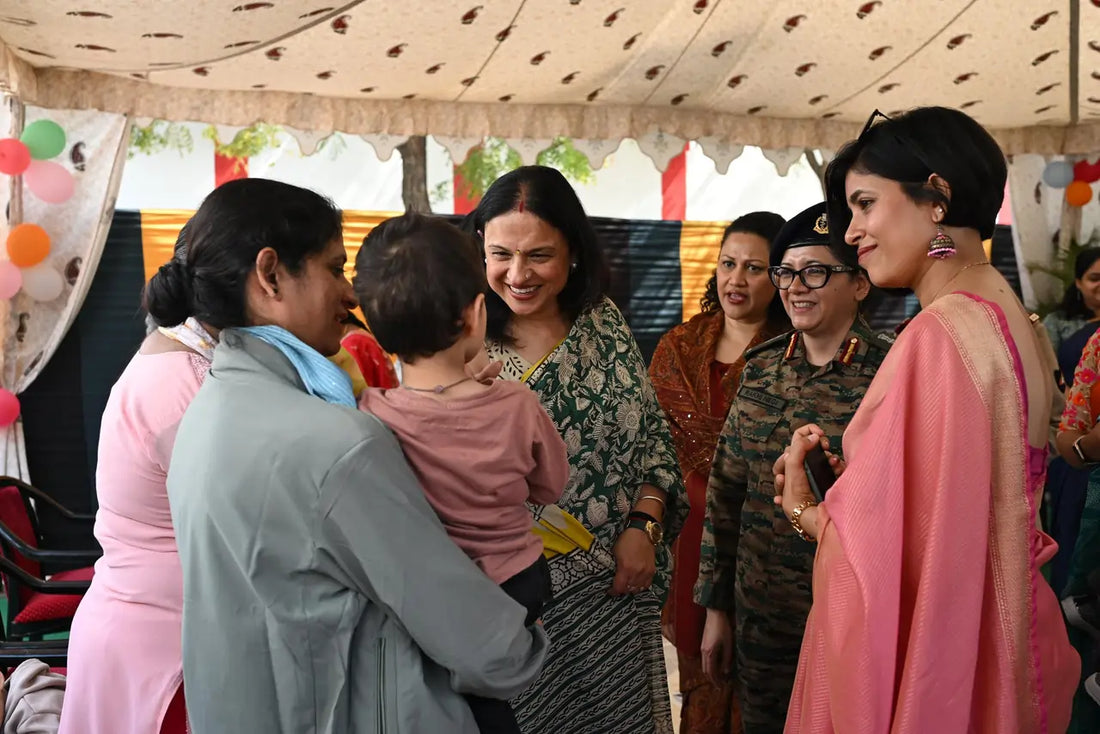 Inauguration of PRAYAS Speech Therapy and Wellness Centres at Military Hospital Bhuj by Komal Seth
