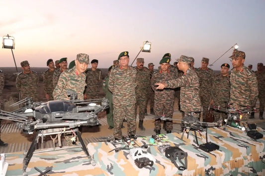 Lt Gen Dhiraj Seth Evaluates Indigenous Defense Innovations and Commends Battle Axe Division's Operational Prowess