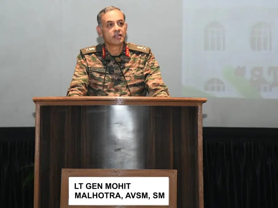 Lt Gen Mohit Malhotra Takes Command as New Head of South Western Command