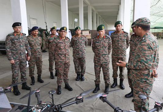 Lt Gen Manish Luthra Assesses Operational Preparedness of Kharga Corps' RAM Division