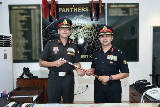 Major General Rajeev Kapoor Takes Command of Indian Army's Panther Division