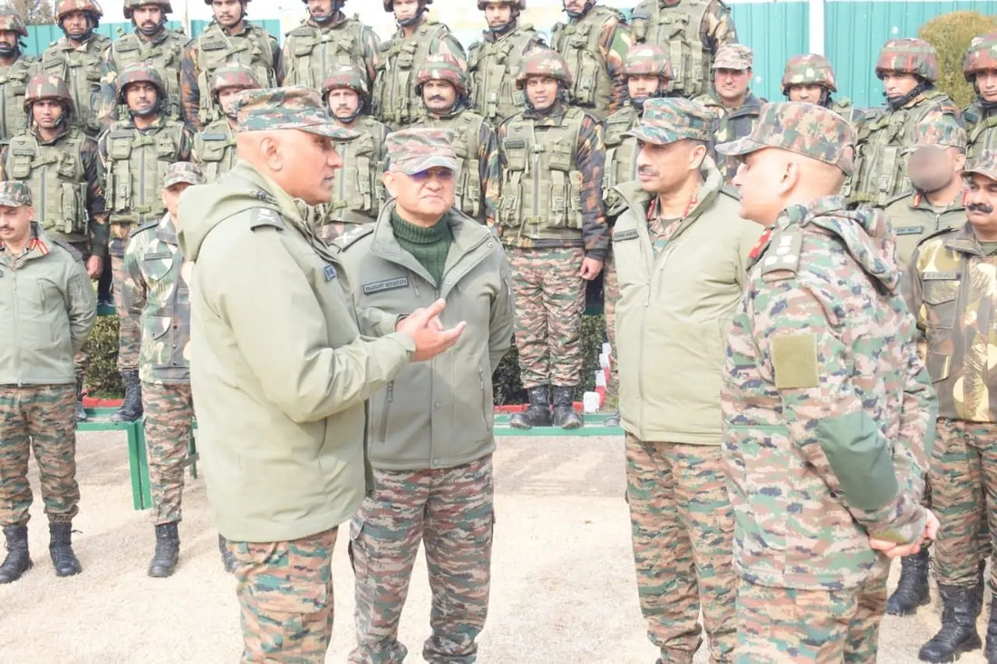Lt Gen Pratik Sharma Evaluates Kashmir Security, Emphasizes Importance of Inter-Agency Coordination