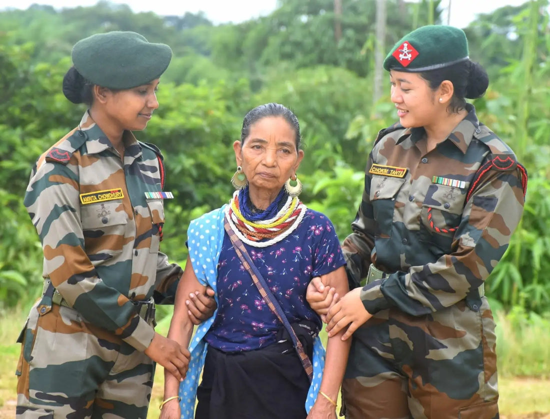 Assam Rifles Conducts Medical Outreach in Tripura and Assam, Reaching Over 450 Villagers