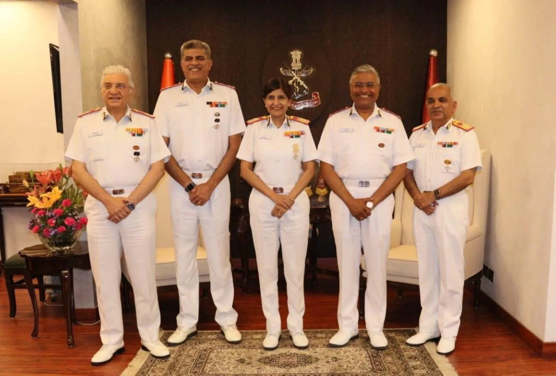 Indian Navy Achieves Milestone as Five Serving Surgeon Vice Admirals Unite