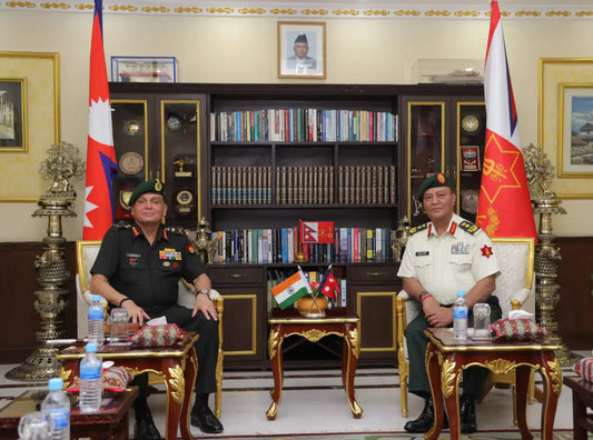 General Dhiraj Seth Pays Homage to Martyrs, Holds Talks with Nepali Army Chief in Kathmandu