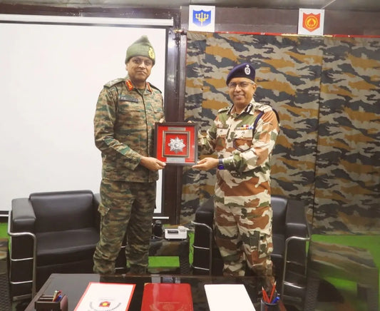 Lt Gen Anindya Sengupta Assesses Operational Preparedness in Kumaon Sector, Engages with ITBP Leadership