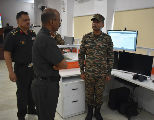 Lt Gen VMB Krishnan Engages with Troops at Ballygunge Military Station