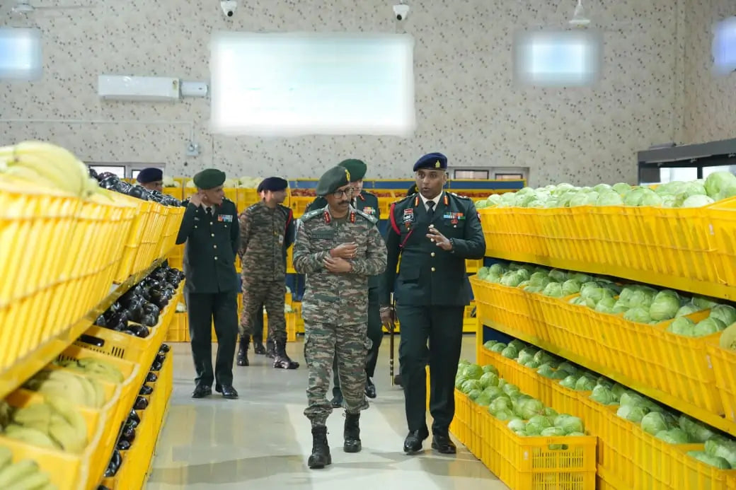 Lt Gen VMB Krishnan Launches Enhanced Ration System at Jodhpur Military Station