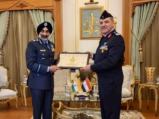 Strengthening Air Force Ties: Air Chief Marshal AP Singh's Visit to Egypt to Boost India-Egypt Defense Cooperation
