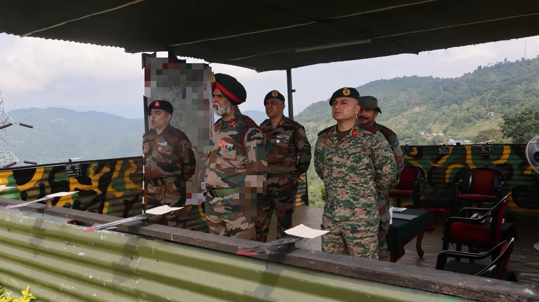 Maj Gen Harinder Singh Mavi Evaluates Assam Rifles' Operational Readiness and Community Engagement in Nagaland