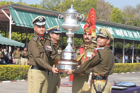 Assistant Commandant Sunil Kumar Receives Sword of Honour at BSF Passing Out Parade