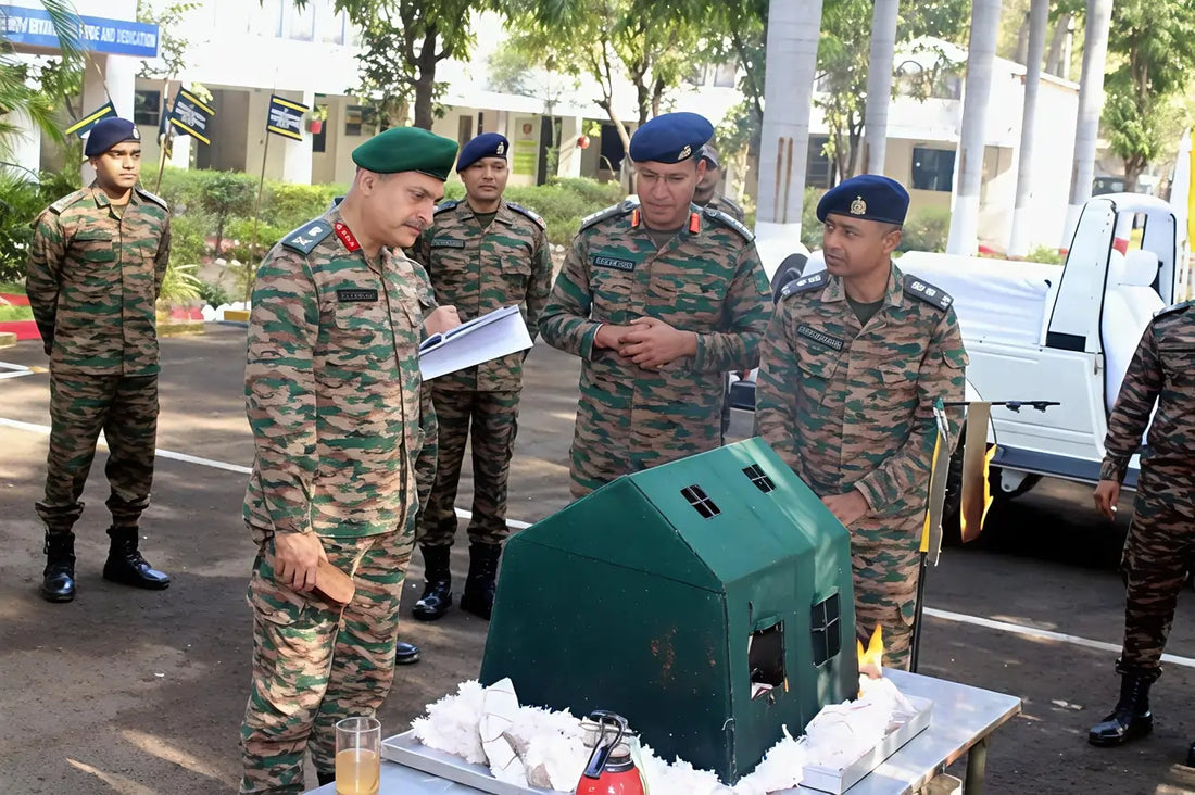 Lt. Gen. Mukesh Chadda Assesses Logistics Readiness at Ahmedabad Military Station