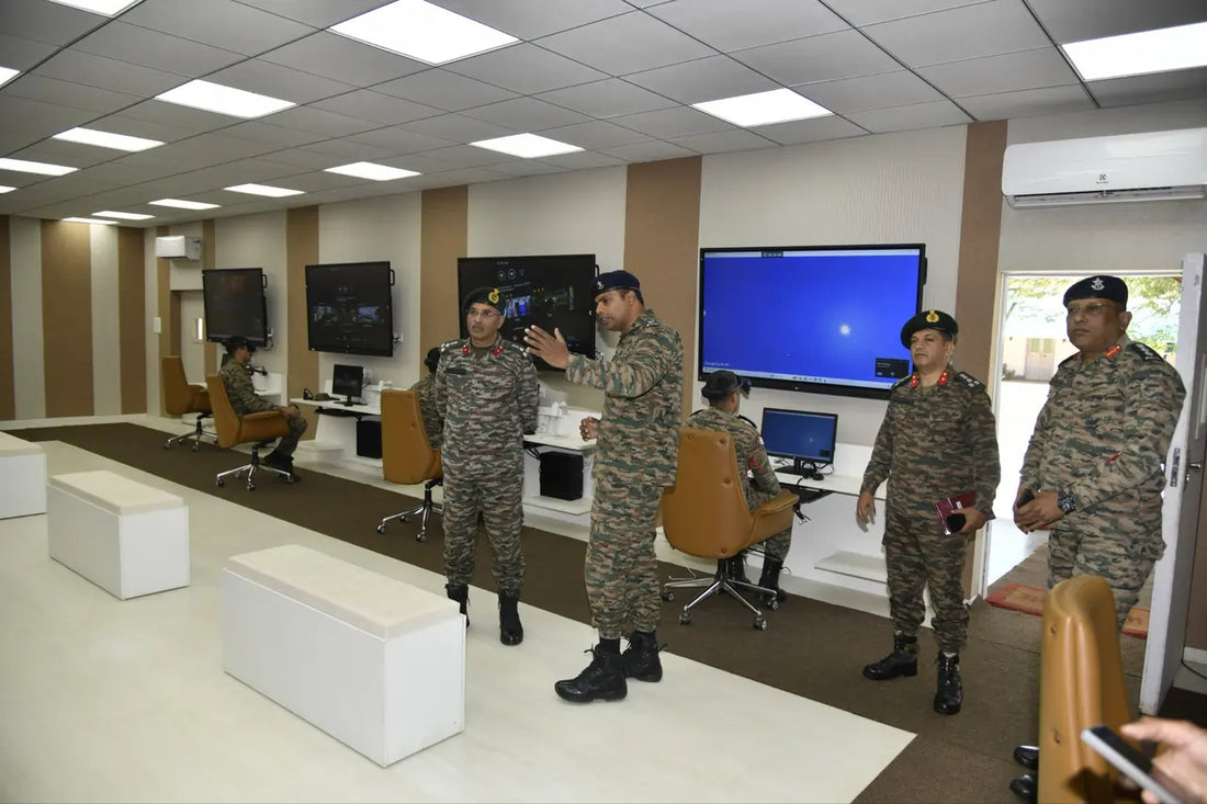 Brigadier Vinayak Mishra Assesses Tech-Driven Training Advancements at AEC Centre Pachmarhi