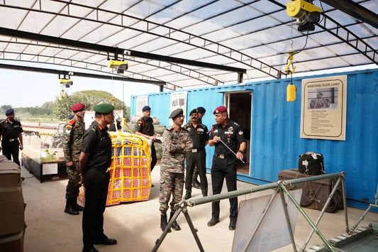 Lt Gen VMB Krishnan Evaluates Infrastructure and Tech Advancements at ASC Centre & College