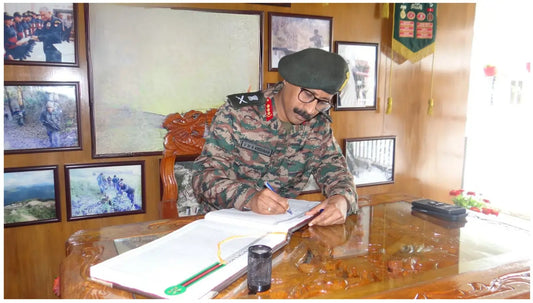 Lt Gen V M Bhuvana Krishnan Evaluates Security Readiness of Assam Rifles in Manipur