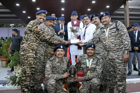 CRPF K9 Team Triumphs at AIPDM 2026 with Overall Best Team Award