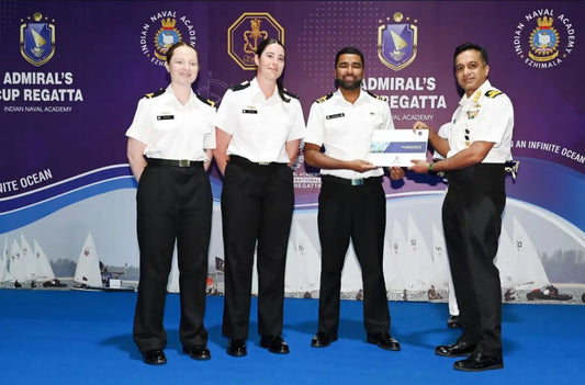 New Zealand Women Sailors Achieve Success at Indian Naval Academy's 14th Admiral's Cup Regatta