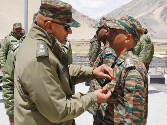Lt Gen Pratik Sharma Evaluates Security and Launches Key Infrastructure Projects in Ladakh