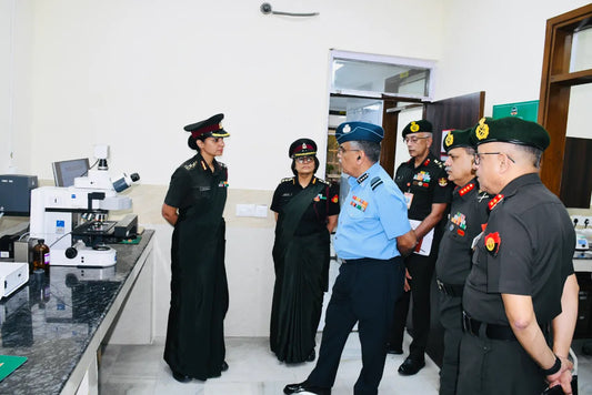 Air Marshal Sandeep Thareja Makes Maiden Visit to Army Hospital (R&R) in New Delhi