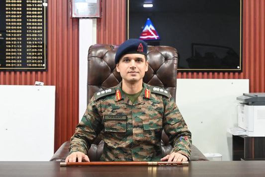 Colonel Vikrant Panwar Takes Charge of 13 Task Force for Strategic Infrastructure in Ladakh