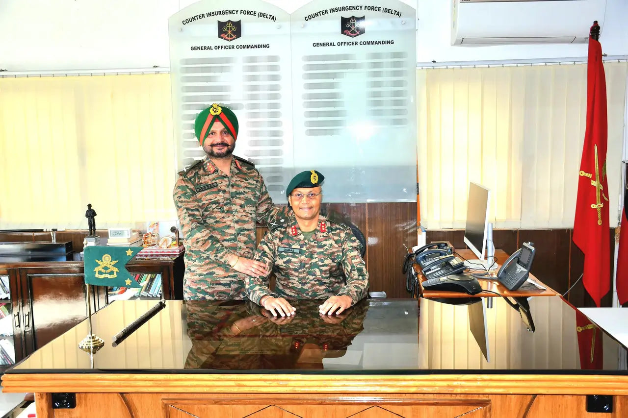 Major General Ajai Singh Dabas Takes Command of Counter Insurgency ...