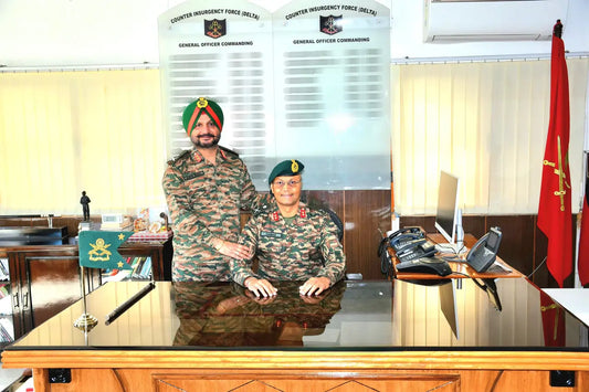 Major General Ajai Singh Dabas Takes Command of Counter Insurgency Force (Delta)