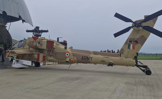 Indian Army Completes Apache AH-64E Helicopter Fleet With Final Delivery from US
