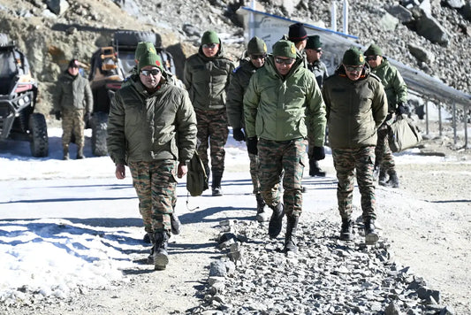 Lt Gen Pratik Sharma Assesses Troop Readiness in Siachen and Batalik Sectors
