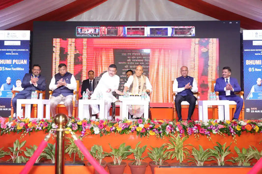 Rajnath Singh, Suvendu Adhikari Launch Rs 3,500 Crore GRSE, YIL Expansion Projects in Kolkata
