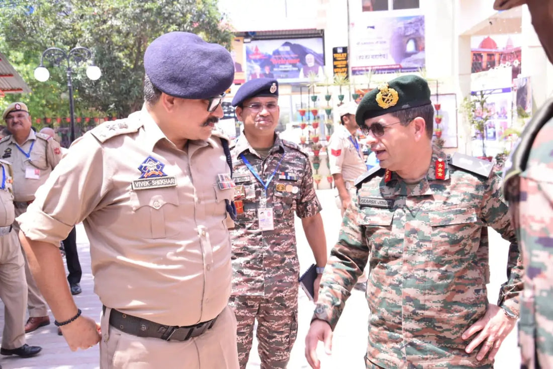 Lt Gen Akaash Johar Assesses Rising Star Corps' Readiness for SANJY-26