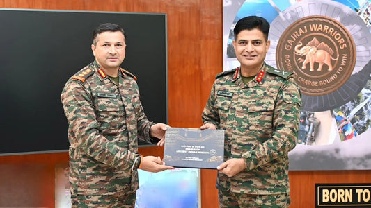 HDMC-21 Officers Receive In-Depth Operational Briefing at Gajraj Corps