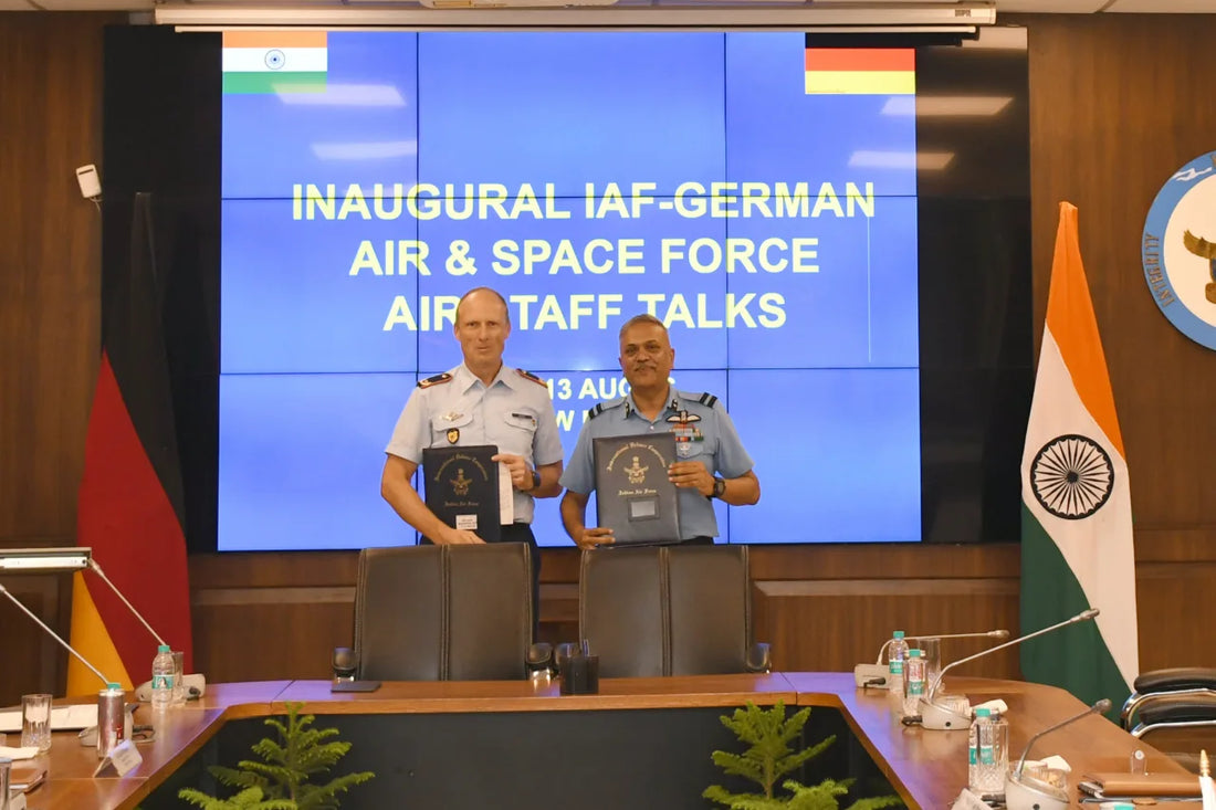 Indian Air Force, German Air and Space Force Hold First Air Staff Talks in New Delhi