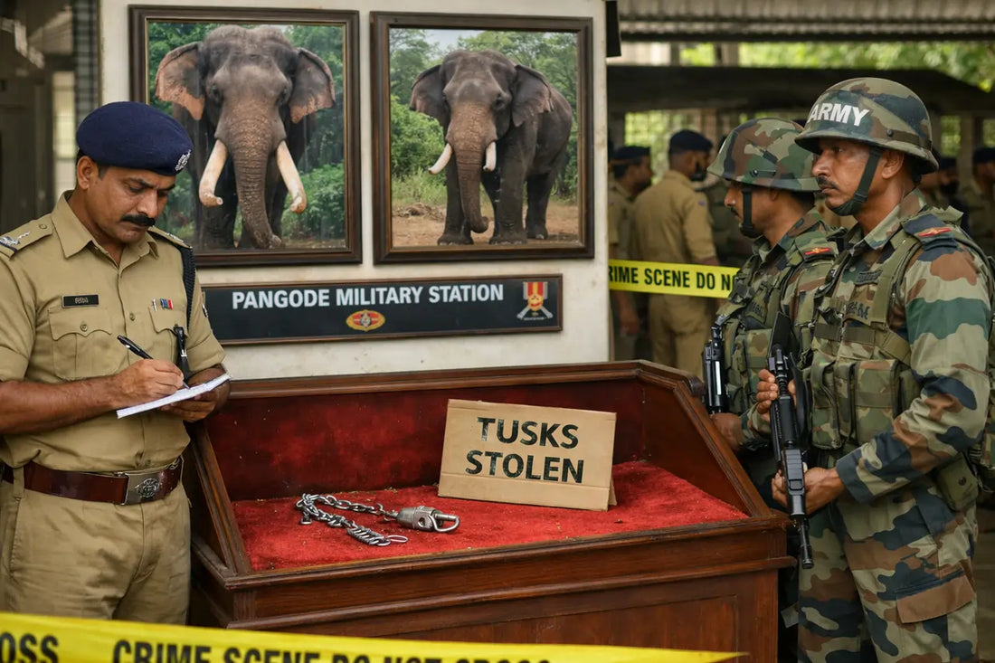 Elephant Tusks Valued at ₹2 Crore Stolen from Pangode Army Camp; Joint Police-Army Investigation Launched