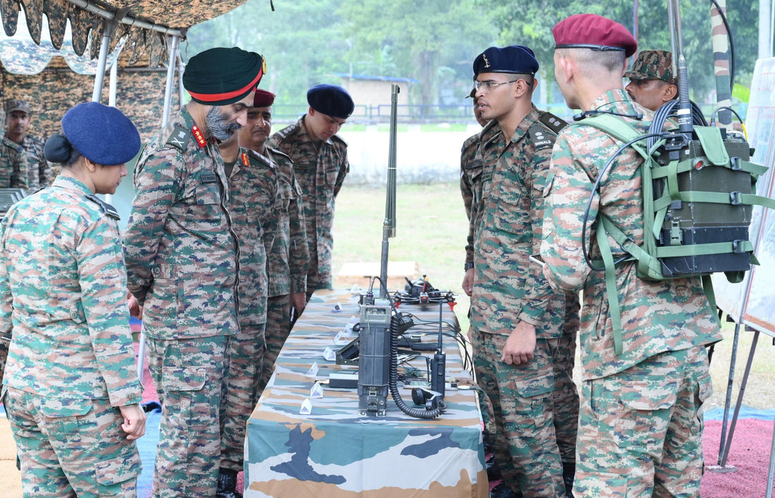 Lt General Harinder Singh Vandra Assesses Advanced Communication Developments at Eastern Signal Regiment