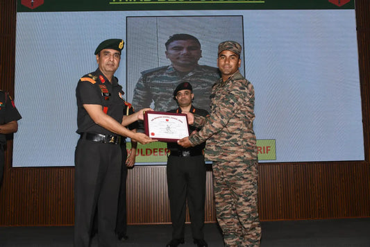 Junior Leaders Excel in MMG & AGL Course at Infantry School Mhow