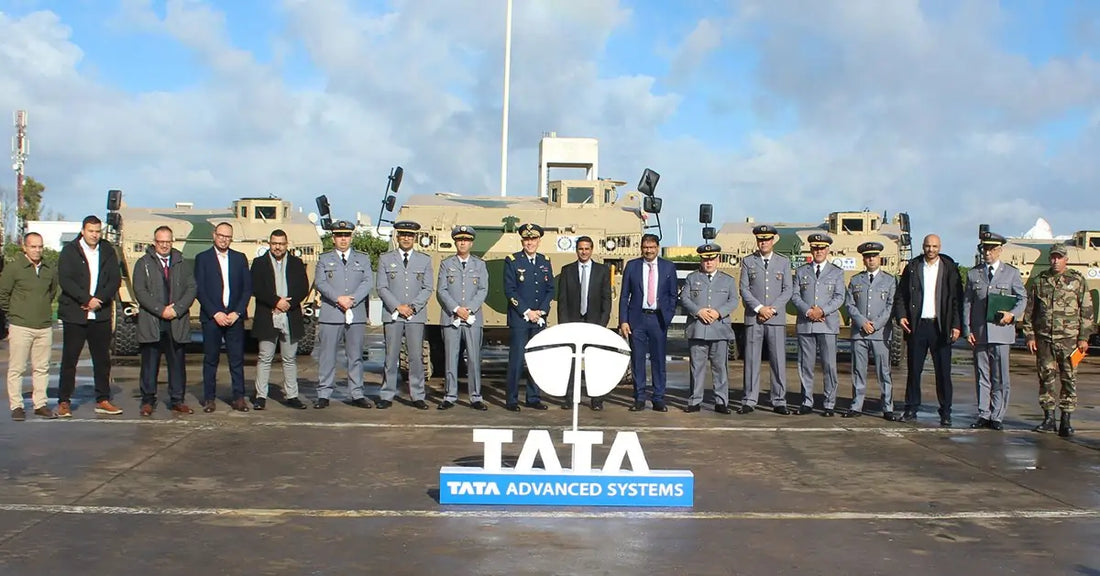 Tata Advanced Systems Begins WhAP 8×8 Armoured Vehicle Deliveries to Moroccan Armed Forces