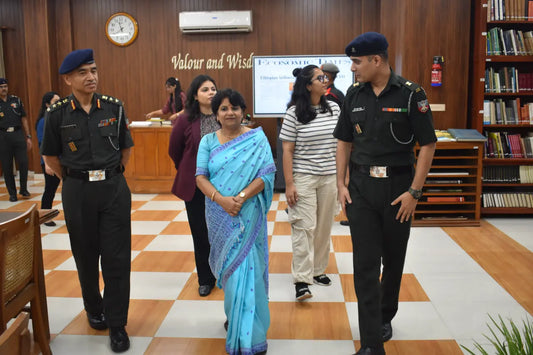 Vice Chancellor of Uttarakhand Technical University Meets IMA Commandant to Discuss Academic Collaboration