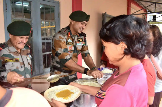 Assam Rifles Commits to Supporting Mizoram's Shalom Special School for Children with Special Needs