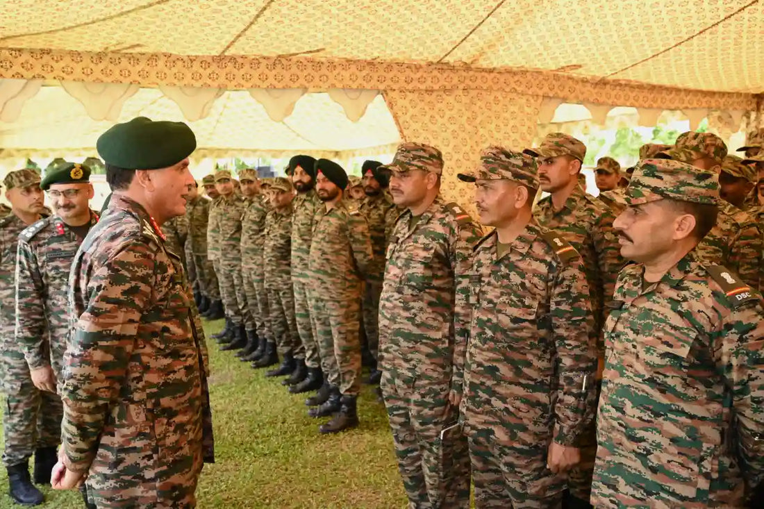Army Chief General Dhiraj Seth Evaluates Readiness of Dao and Spearhead Divisions, Reviews Assam Flood Relief Operations