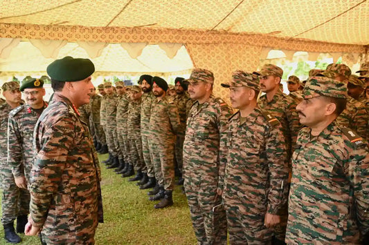 Army Chief General Dhiraj Seth Evaluates Readiness of Dao and Spearhead Divisions, Reviews Assam Flood Relief Operations