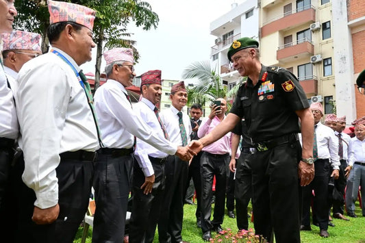 Lt Gen Sanjeev Chauhan's Official Visit to Nepal Focuses on Military Engagement and Veteran Relations