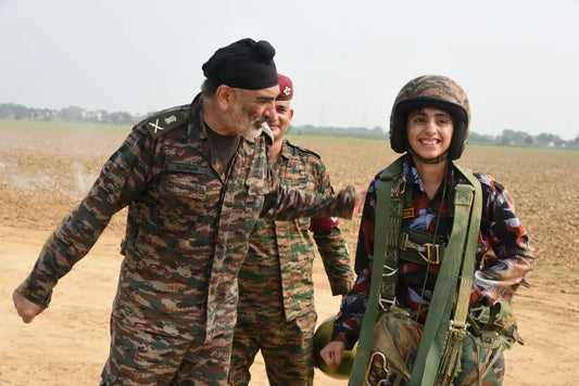 NCC Cadets Successfully Complete Para Jump Training at Army Airborne School in Agra