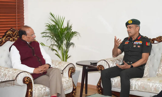 Lt Gen Virendra Vats and Ladakh LG Discuss Enhancements to NCC Programs