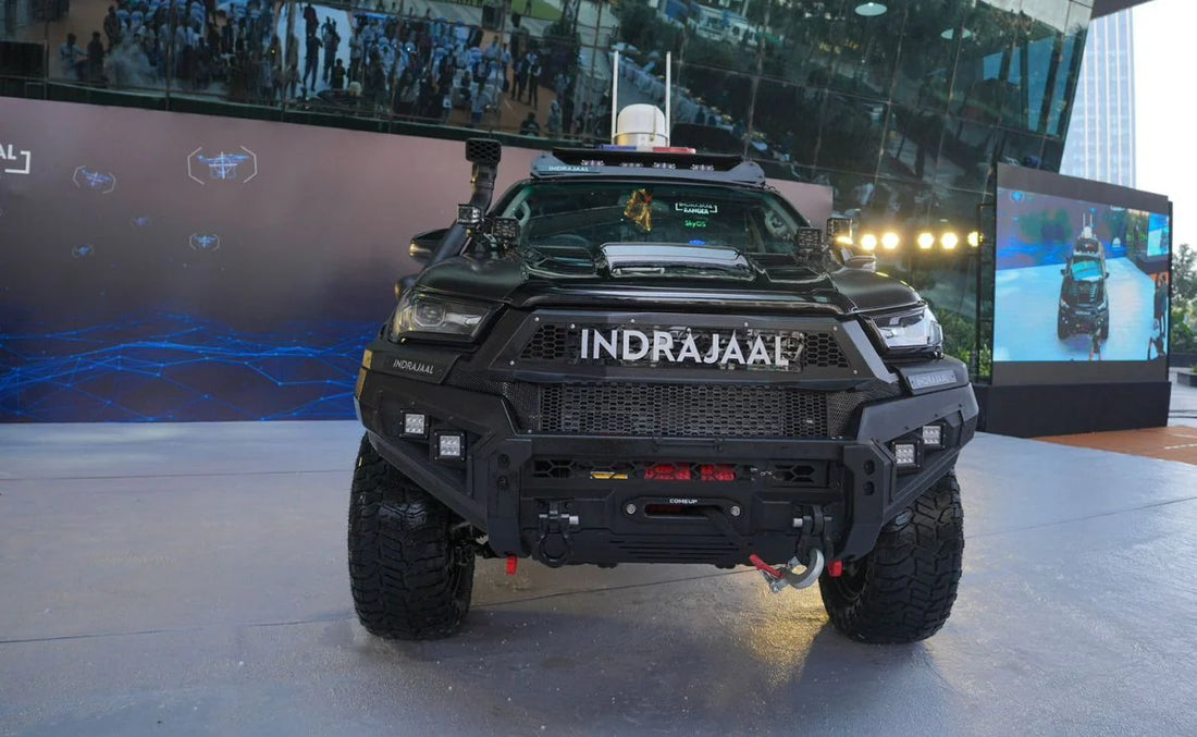 India Launches Indrajaal Ranger: Nation's First Mobile AI-Driven Anti-Drone Patrol Vehicle