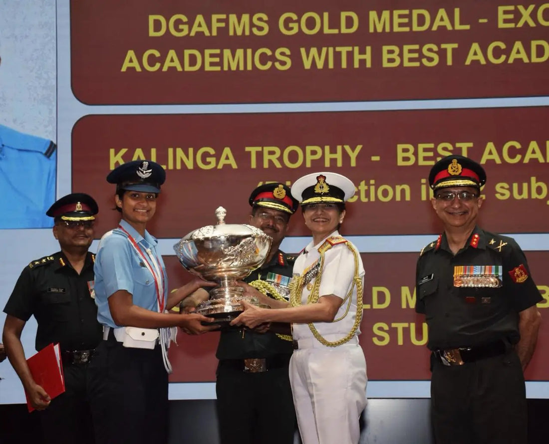 Flying Officer Ananya Phadke Honored with President’s Gold Medal and Kalinga Trophy at AFMC 2026 Academic Awards Ceremony